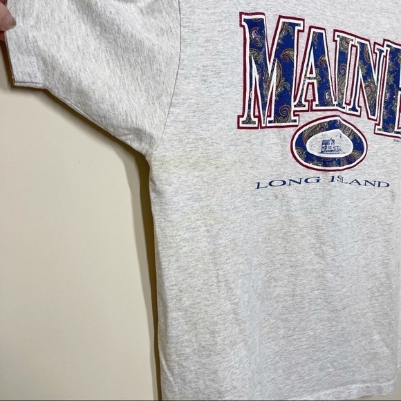 Vintage Maine 1992 T Shirt Short Sleeve - Picture 6 of 7
